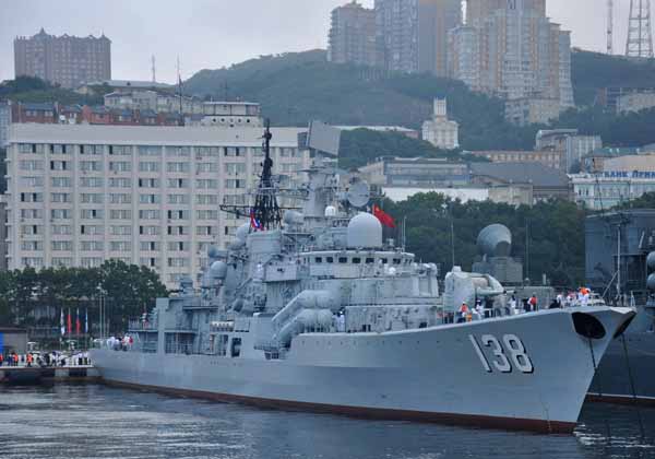 China e Rússia come?am exercício navais no Mar do Jap?o