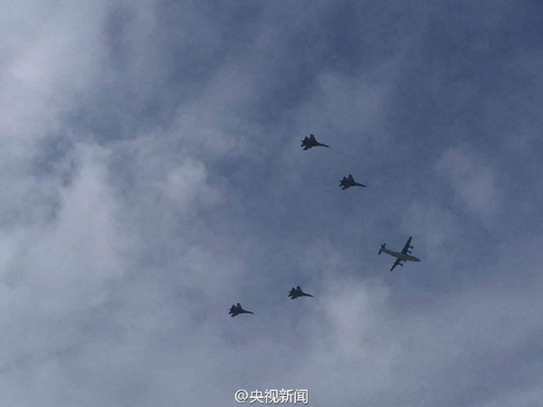 Beijing ensaia com sucesso parada comemorativa do 70o aniversário da vitória da China na Guerra Anti - Fascista