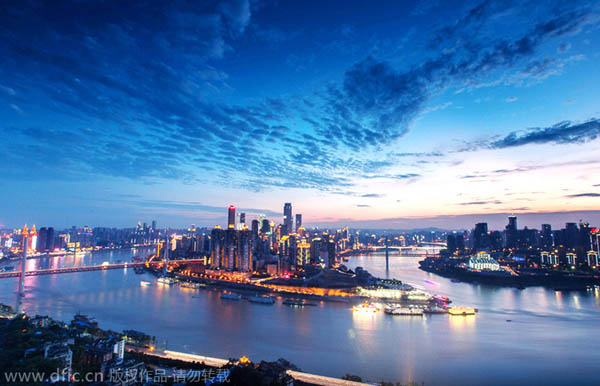 Top 10 das cidades emergentes da China continental