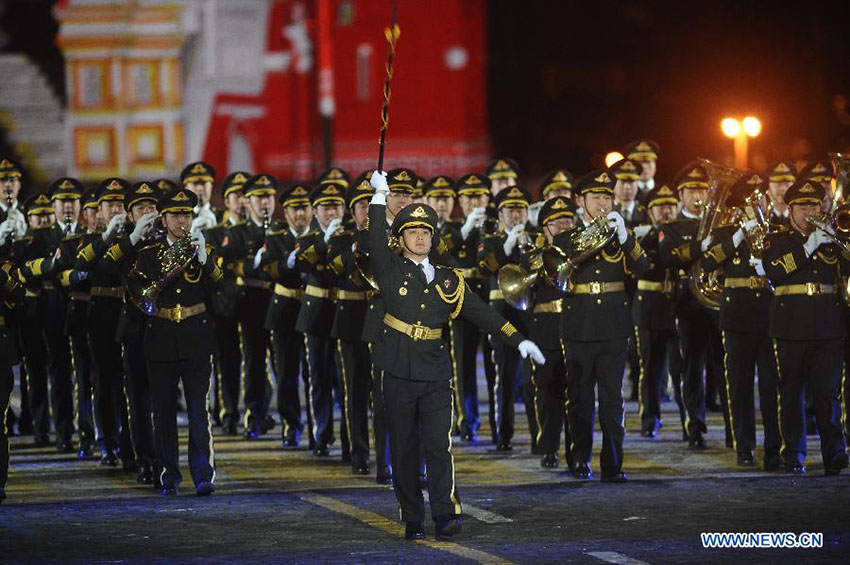 Realizado 8o festival internacional de música militar 