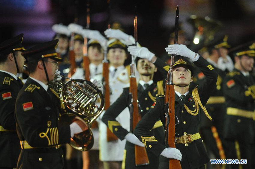 Realizado 8o festival internacional de música militar 