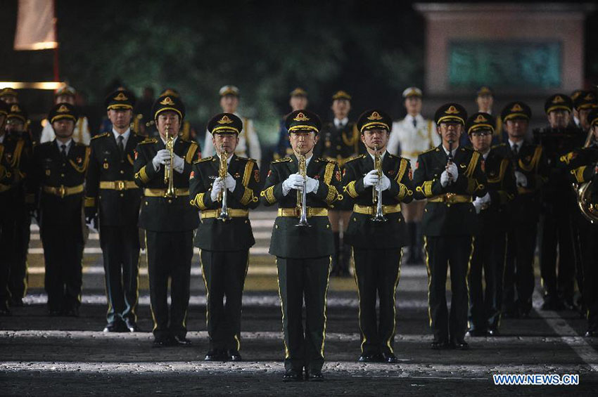 Realizado 8o festival internacional de música militar 