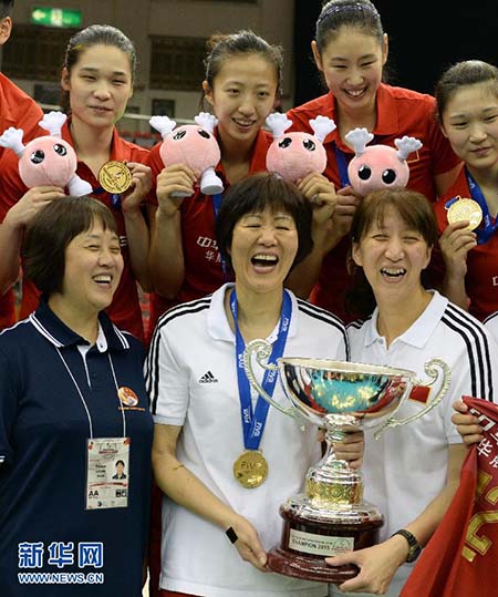 China vence 1a Copa do Mundo de v?lei feminino em 12 anos