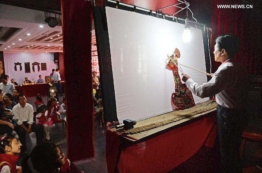 Exibi??o de patrim?nios culturais intangíveis é realizada no leste da China