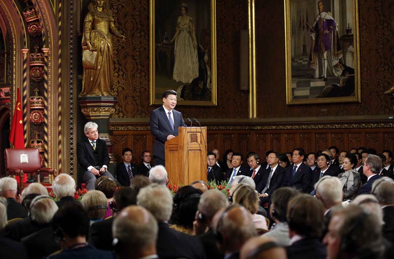 China e Gr?-Bretanha formam uma “comunidade de interesses comuns”, diz Xi Jinping