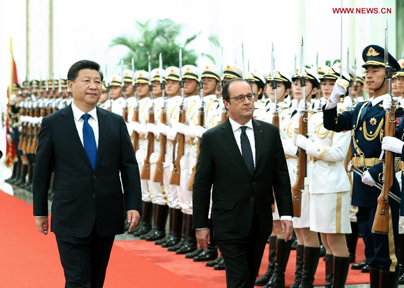 Mudan?as Climáticas: China e Fran?a assinam acordo de bases para a Cúpula do Clima de Paris
