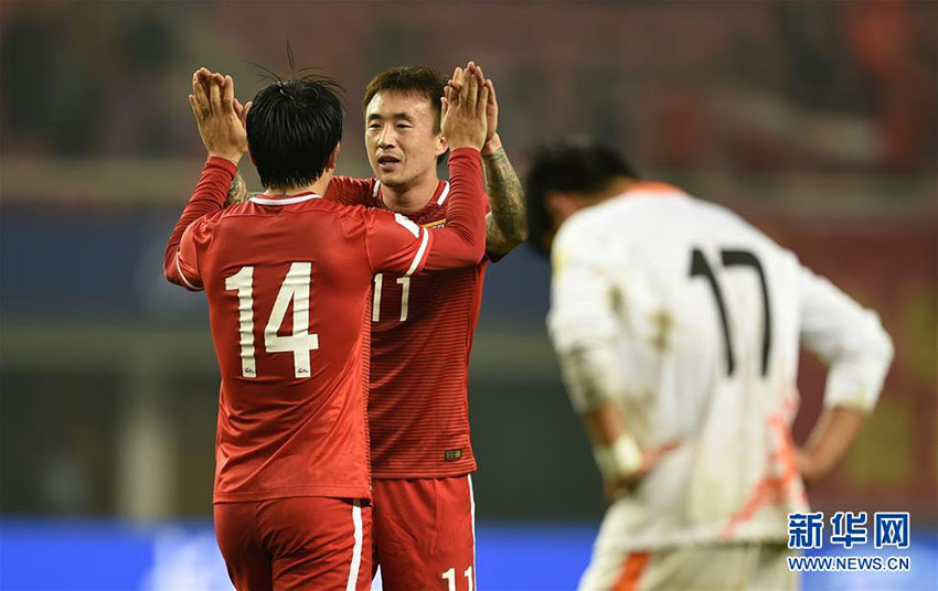Sele??o masculina de futebol da China vence But?o