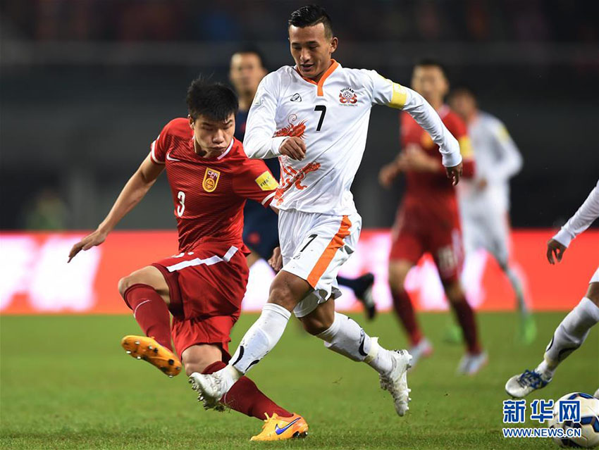 Sele??o masculina de futebol da China vence But?o