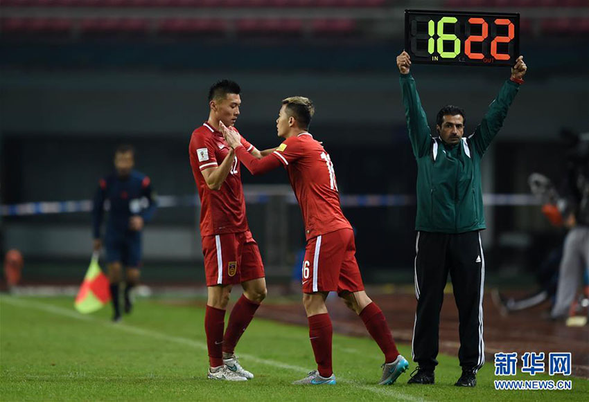 Sele??o masculina de futebol da China vence But?o