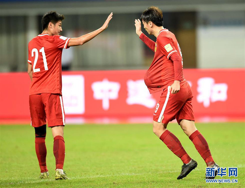 Sele??o masculina de futebol da China vence But?o