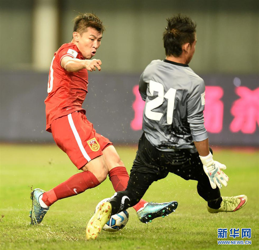 Sele??o masculina de futebol da China vence But?o