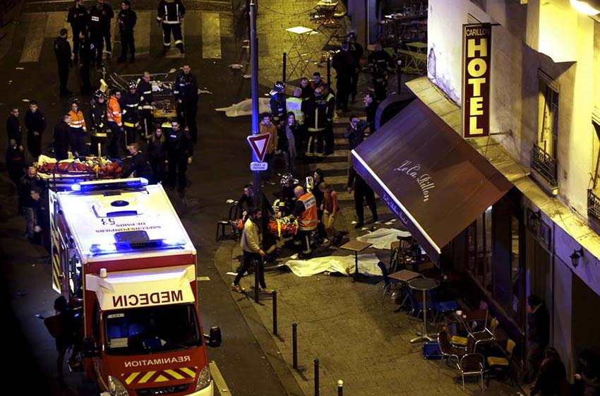 Ataques em Paris instam China a refor?ar medidas de seguran?a