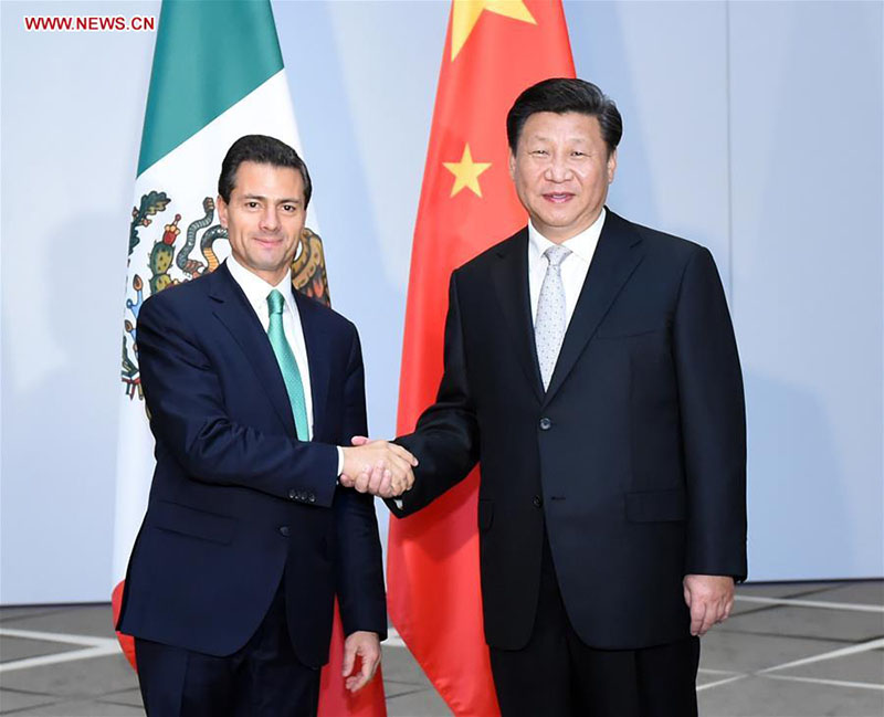 Rela??es sino-mexicanas cada vez mais profundas
