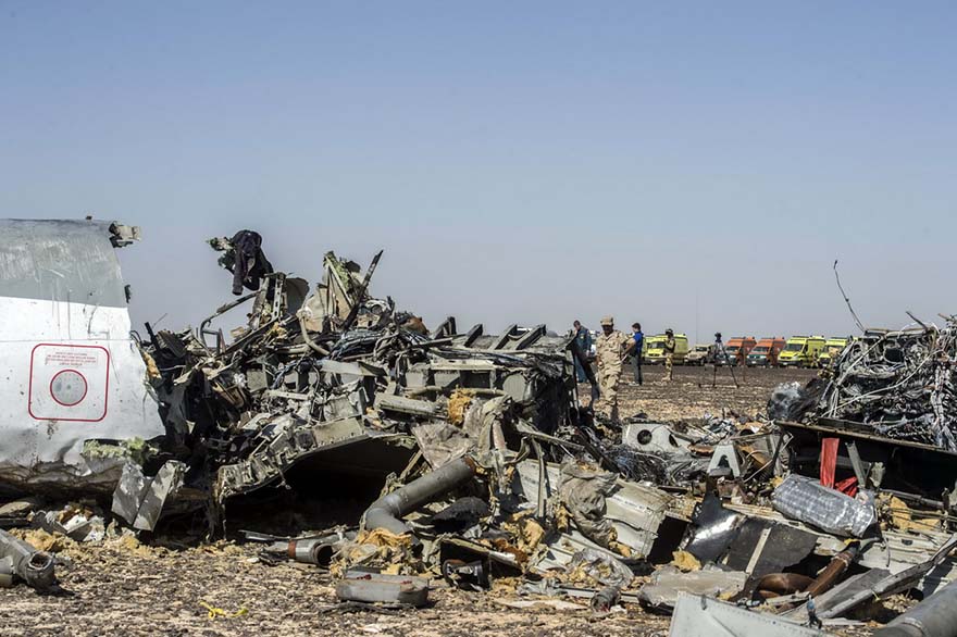 Rússia confirma que avi?o sinistrado foi detonado por explosivo