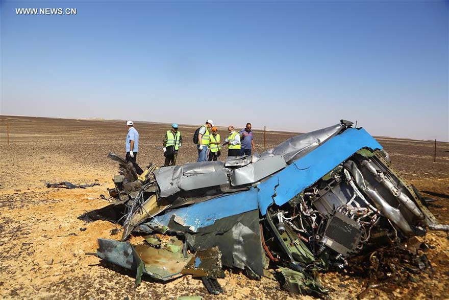 Rússia confirma que avi?o sinistrado foi detonado por explosivo