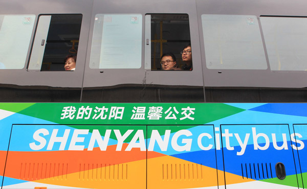 Shenyang: 50 autocarros híbridos entram ao servi?o