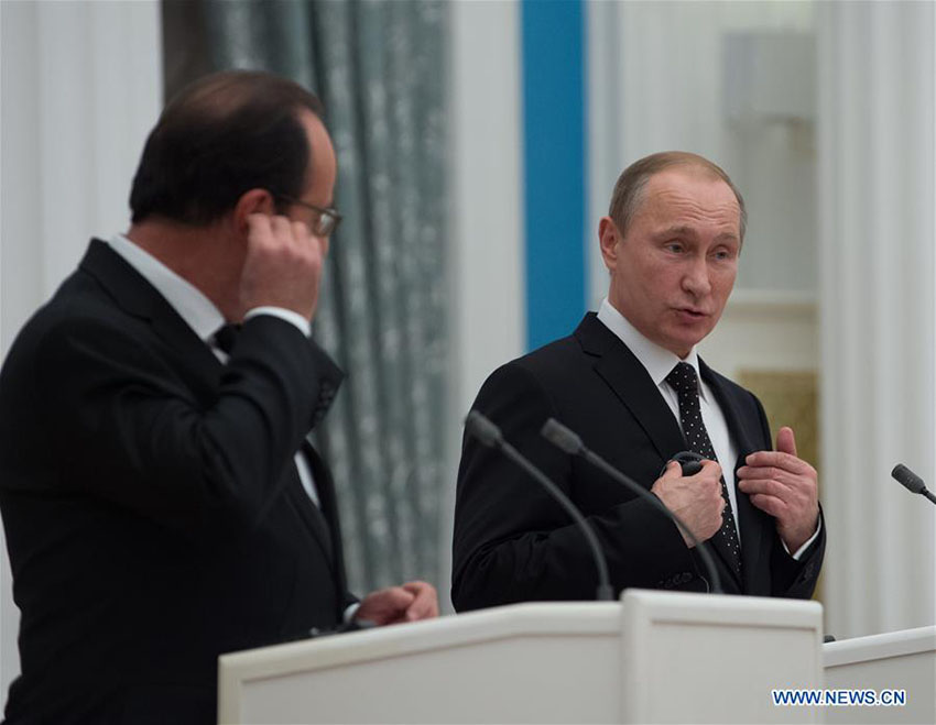 Rússia está pronta para se juntar à Fran?a na luta contra o terrorismo, disse Putin