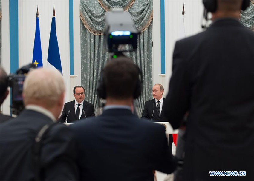 Rússia está pronta para se juntar à Fran?a na luta contra o terrorismo, disse Putin