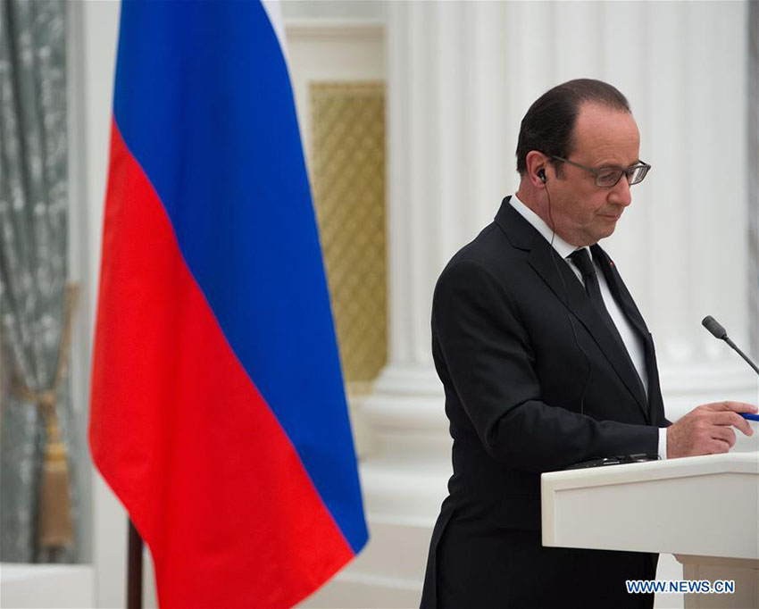 Rússia está pronta para se juntar à Fran?a na luta contra o terrorismo, disse Putin