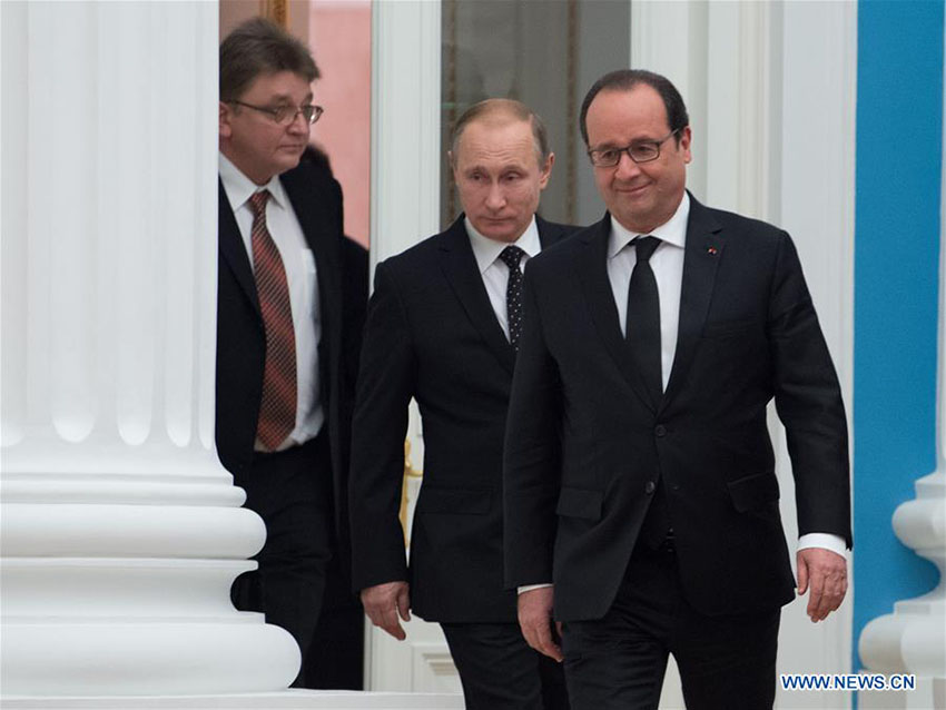 Rússia está pronta para se juntar à Fran?a na luta contra o terrorismo, disse Putin