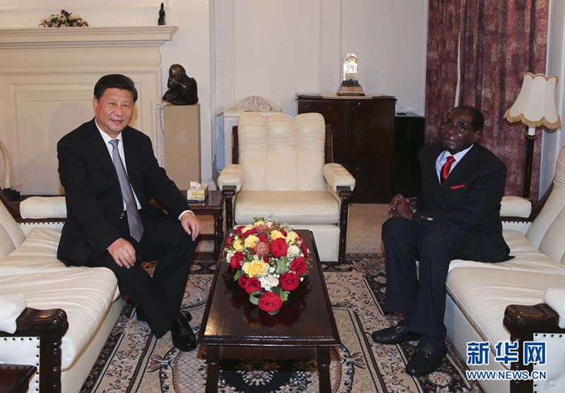China e Zimbabwe concordam em aprofundar a coopera??o