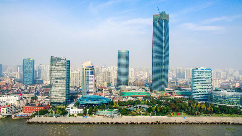 Baiyulan Plaza: O edifício mais alto no centro de Xangai