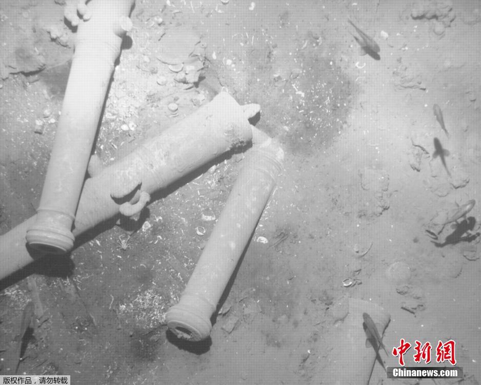 Col?mbia descobre nau afundada com tesouro no valor de 2 bilh?es de dólares