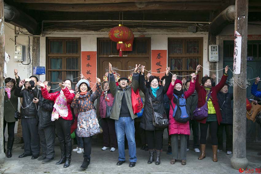 Antiga aldeia do macarr?o na Província de Zhejiang