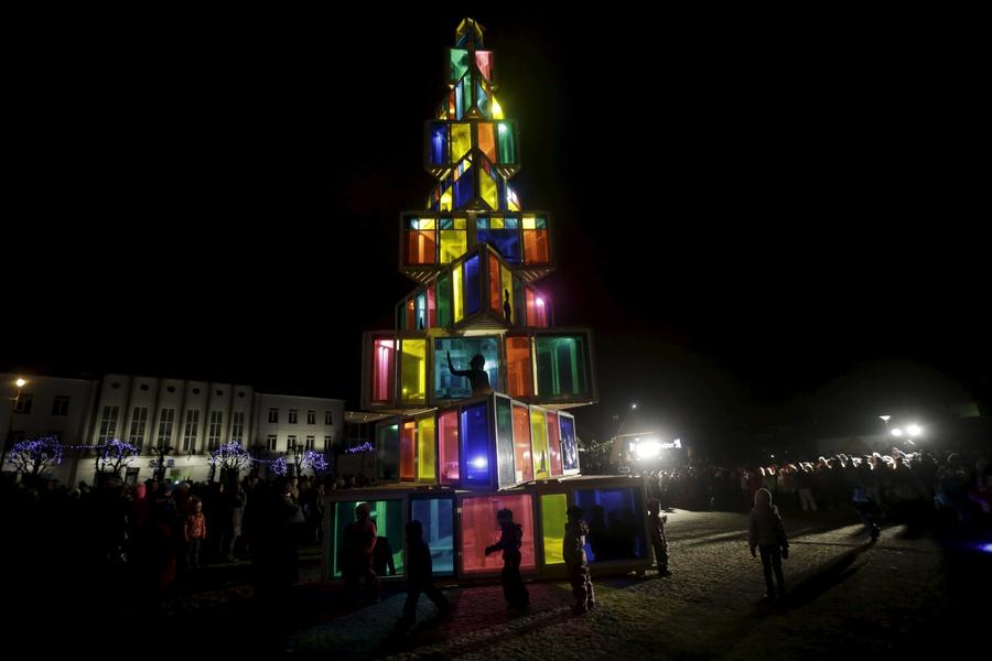 árvores de natal em todo mundo