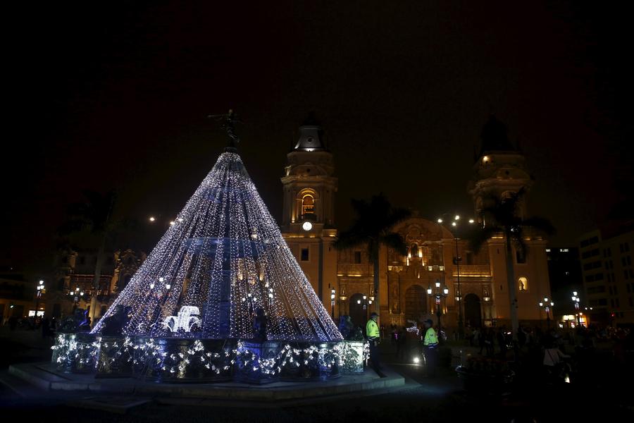 árvores de natal em todo mundo