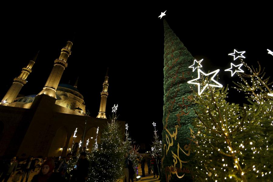 árvores de natal em todo mundo
