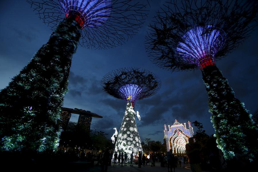 árvores de natal em todo mundo