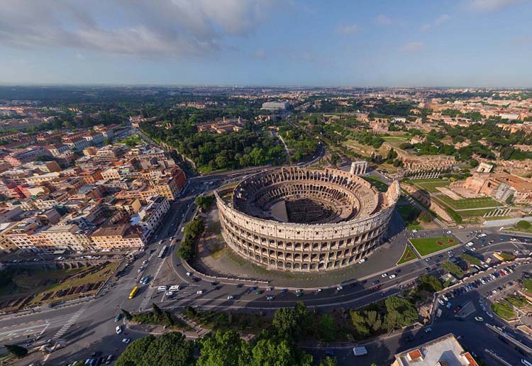 Fotos tiradas por drones mostram beleza do mundo de um angulo diferente