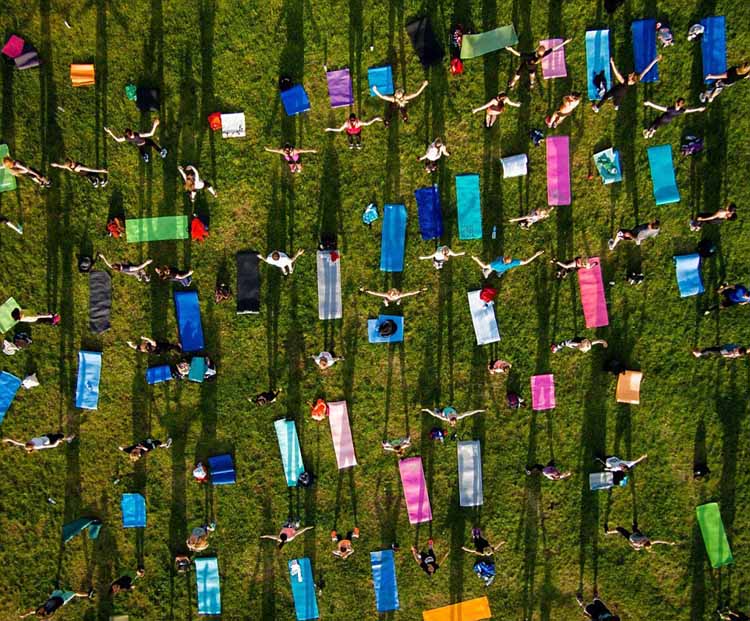 Fotos tiradas por drones mostram beleza do mundo de um angulo diferente