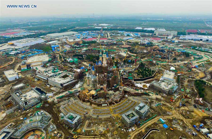 Planos panoramicos de cidades chinesas em 2015
