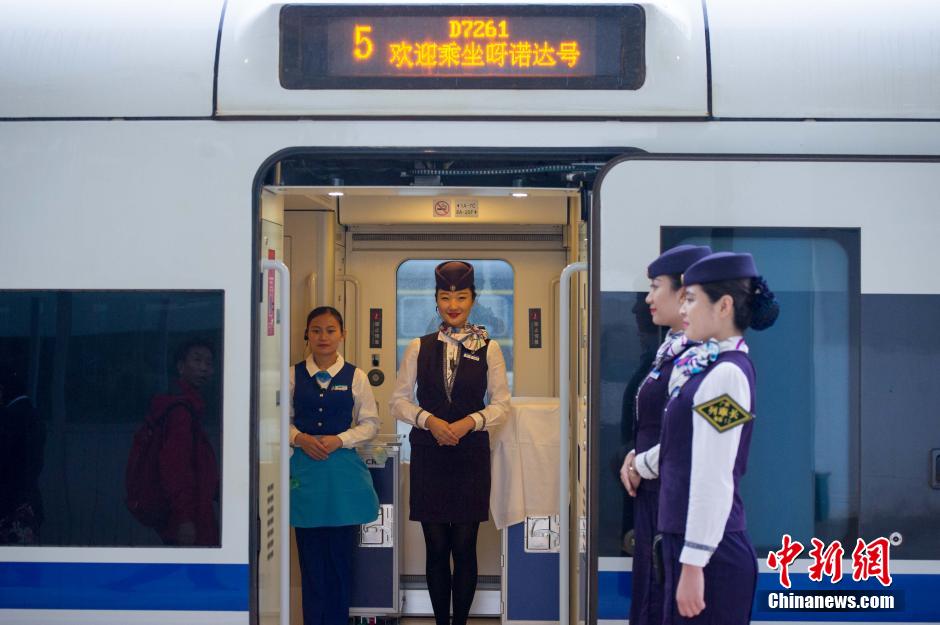 Ferrovia de alta velocidade come?a a funcionar em ilha do sul