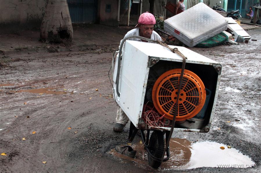 Fortes chuvas inundam cidades de S?o Paulo