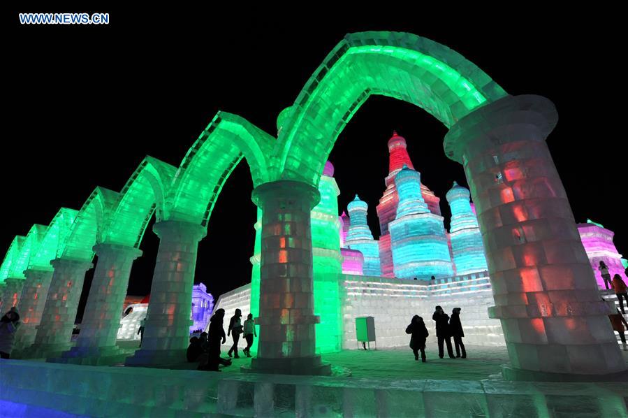 Aberto 32o Festival Internacional de Gelo e Neve de Harbin