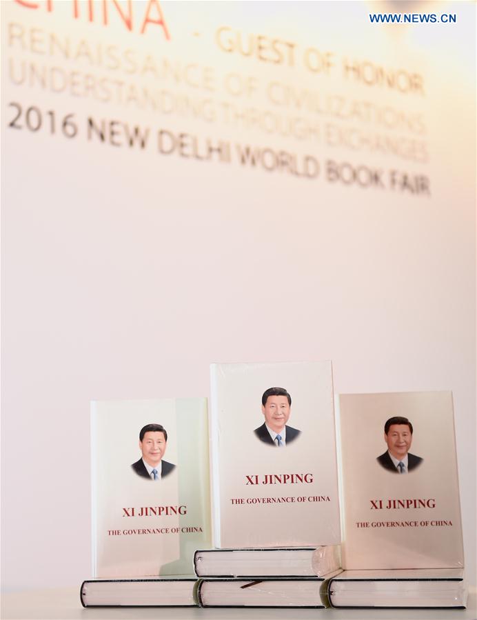 “A Governan?a da China” em destaque na Feira Mundial do Livro em Nova Deli