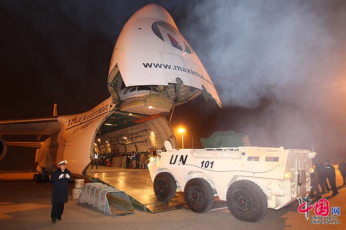 Fotos documentam dia-a-dia do primeiro batalh?o de infantaria chinês de manuten??o da paz no Sud?o do Sul