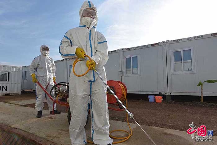 Fotos documentam dia-a-dia do primeiro batalh?o de infantaria chinês de manuten??o da paz no Sud?o do Sul