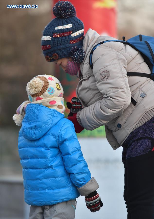 Beijing tem a semana mais fria do ano