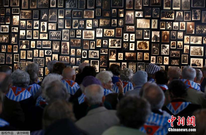 Cerim?nia no campo de concentra??o de Auschwitz homenageia vítimas do Holocausto