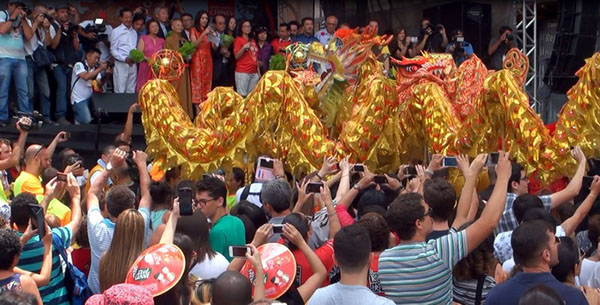 S?o Paulo celebra a chegada do Ano Novo chinês