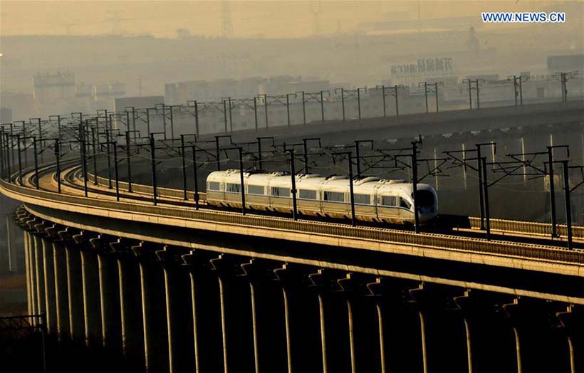 China com a maior rede ferroviária de alta velocidade do mundo