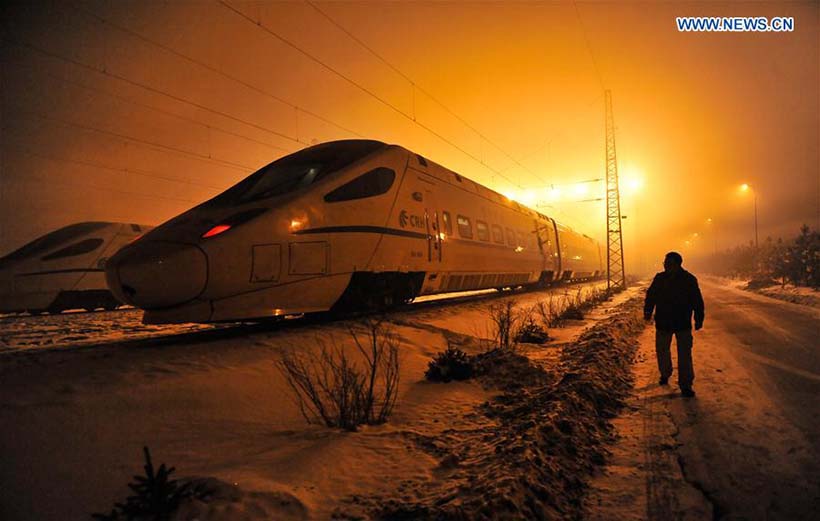 China com a maior rede ferroviária de alta velocidade do mundo