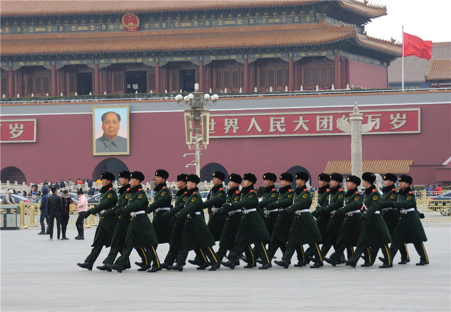Beijing refor?a seguran?a para as “Duas Sess?es”
