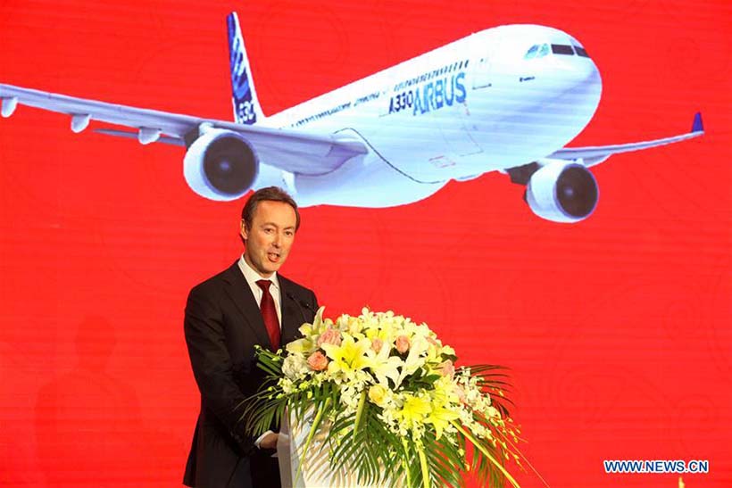 Airbus inicia obra de nova instala??o em Tianjin