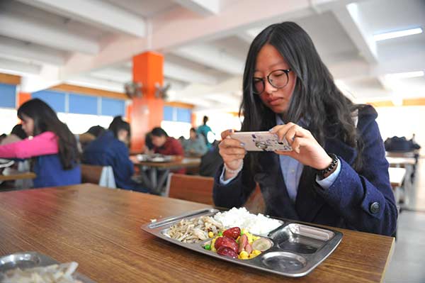 Cantinas universitárias da China com sele??o de pratos “gourmet”