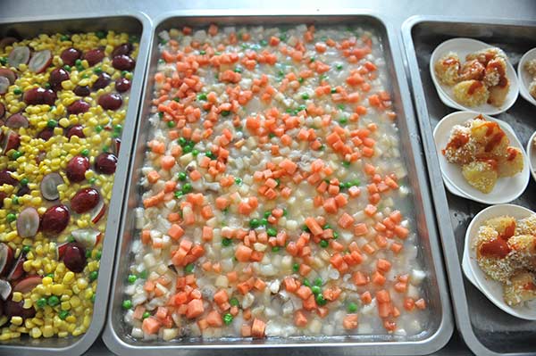 Cantinas universitárias da China com sele??o de pratos “gourmet”